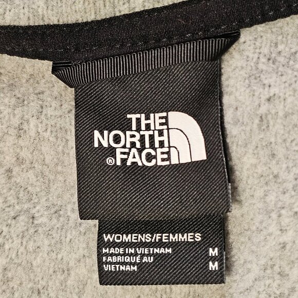 The North Face Women's Full Zip Hooded Jacket Size M Dark Gray - Picture 4 of 12